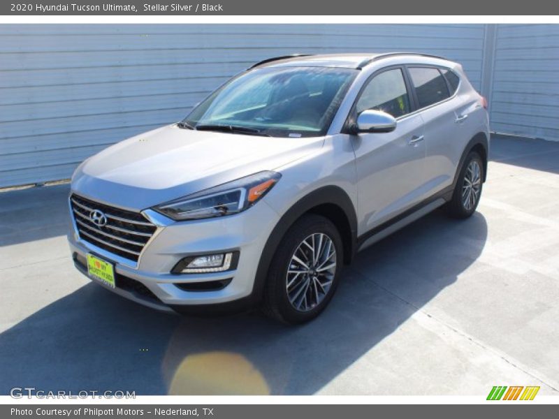 Stellar Silver / Black 2020 Hyundai Tucson Ultimate