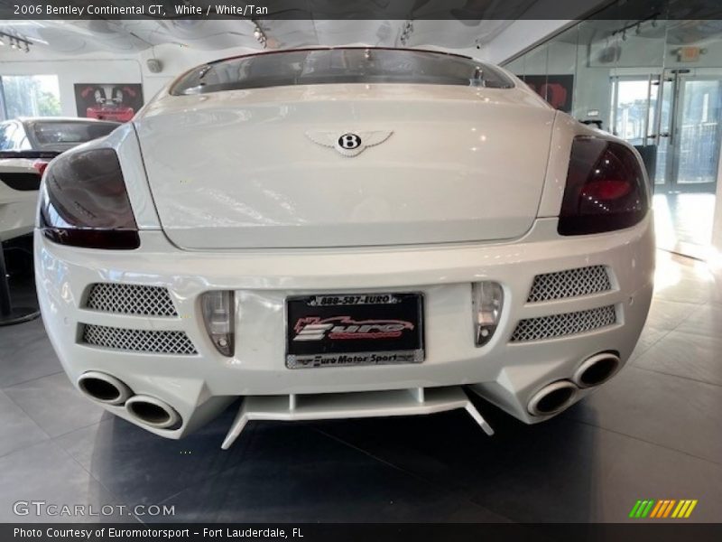 White / White/Tan 2006 Bentley Continental GT