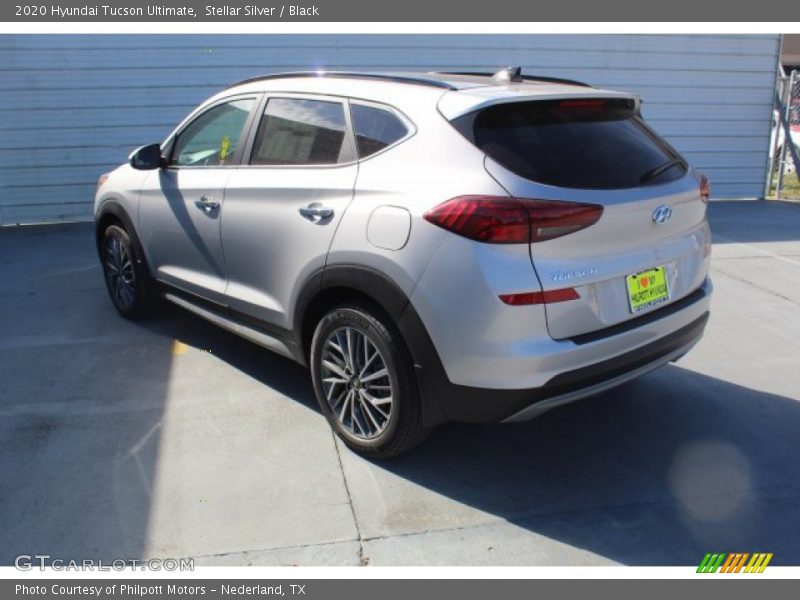 Stellar Silver / Black 2020 Hyundai Tucson Ultimate
