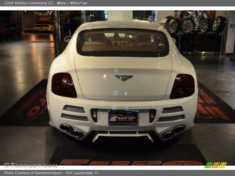 White / White/Tan 2006 Bentley Continental GT