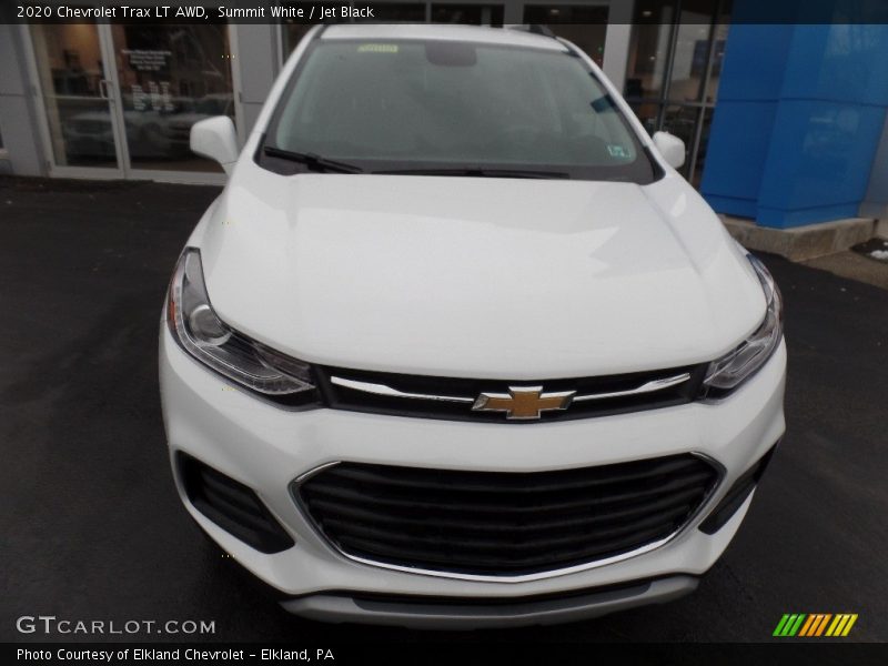 Summit White / Jet Black 2020 Chevrolet Trax LT AWD