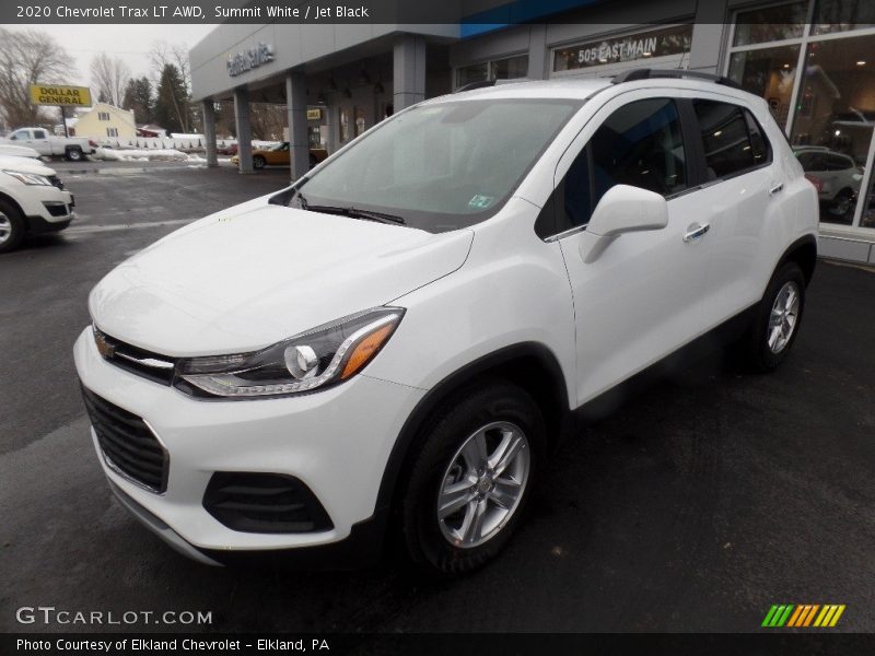 Summit White / Jet Black 2020 Chevrolet Trax LT AWD