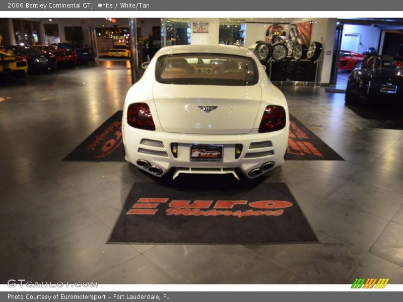 White / White/Tan 2006 Bentley Continental GT