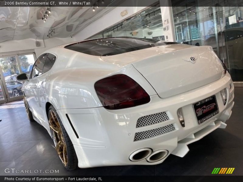 White / White/Tan 2006 Bentley Continental GT