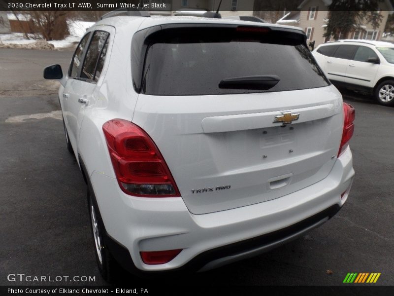 Summit White / Jet Black 2020 Chevrolet Trax LT AWD