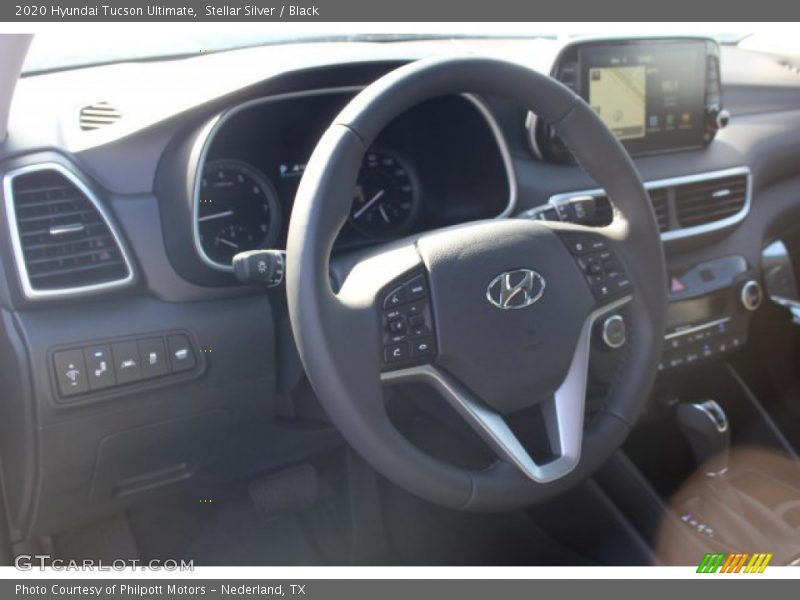 Stellar Silver / Black 2020 Hyundai Tucson Ultimate