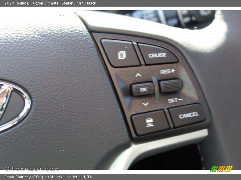 Stellar Silver / Black 2020 Hyundai Tucson Ultimate