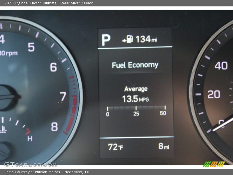 Stellar Silver / Black 2020 Hyundai Tucson Ultimate