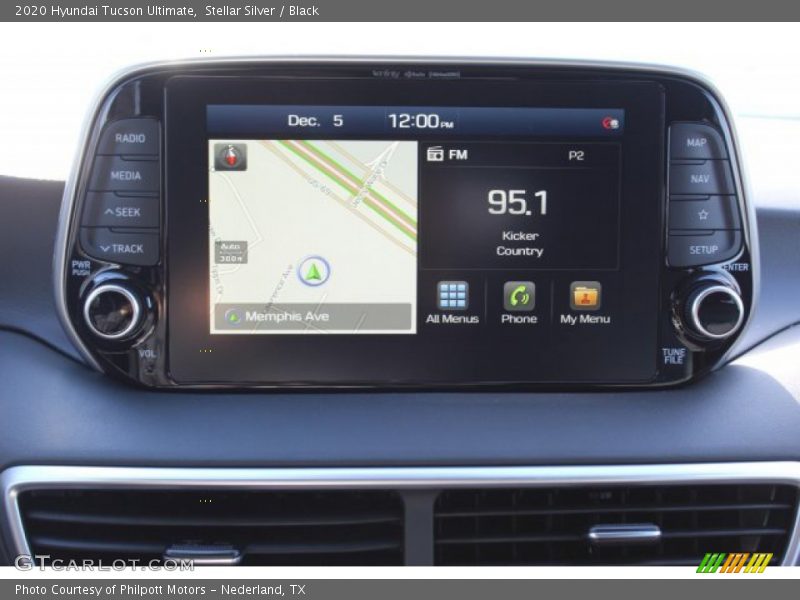 Stellar Silver / Black 2020 Hyundai Tucson Ultimate