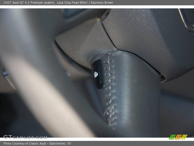 Lava Gray Pearl Effect / Espresso Brown 2007 Audi Q7 4.2 Premium quattro