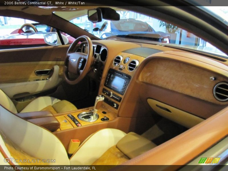 White / White/Tan 2006 Bentley Continental GT