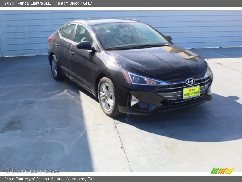 Phantom Black / Gray 2020 Hyundai Elantra SEL