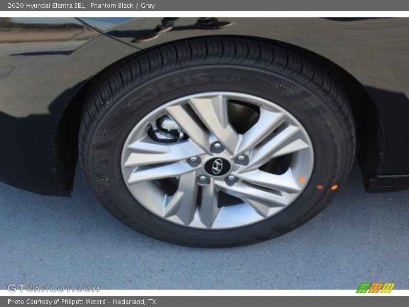 Phantom Black / Gray 2020 Hyundai Elantra SEL