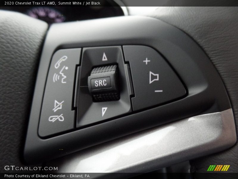 Summit White / Jet Black 2020 Chevrolet Trax LT AWD
