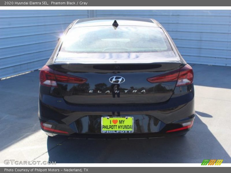 Phantom Black / Gray 2020 Hyundai Elantra SEL