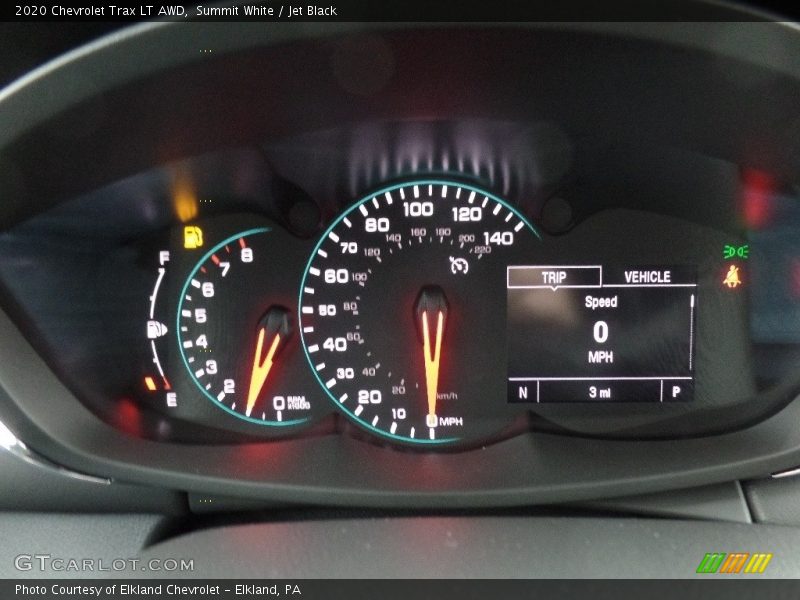 Summit White / Jet Black 2020 Chevrolet Trax LT AWD