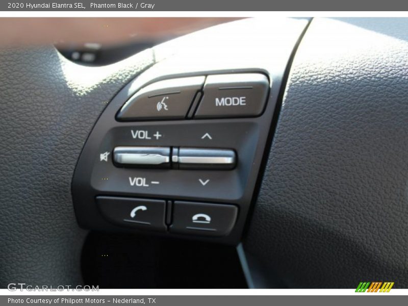 Phantom Black / Gray 2020 Hyundai Elantra SEL