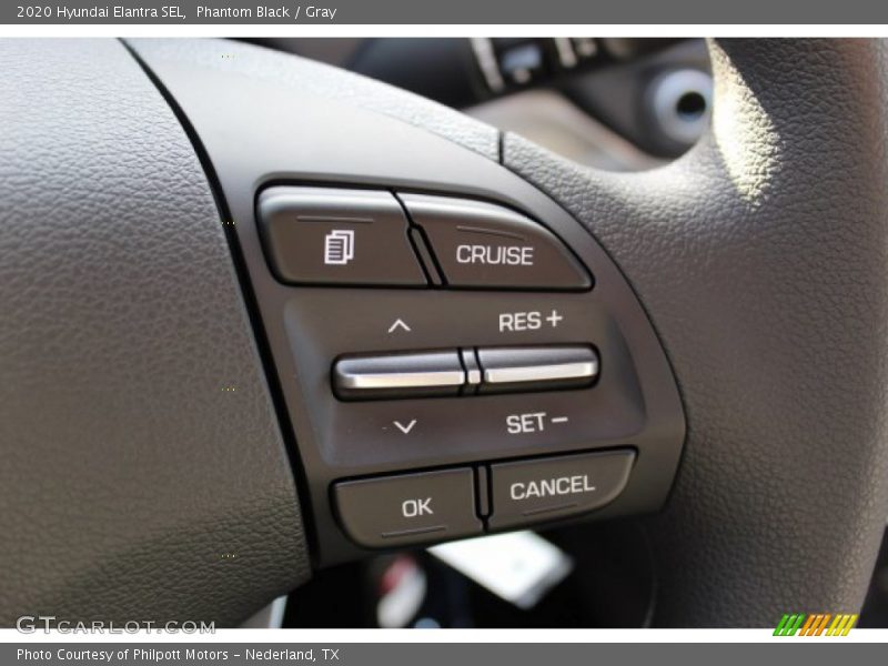 Phantom Black / Gray 2020 Hyundai Elantra SEL