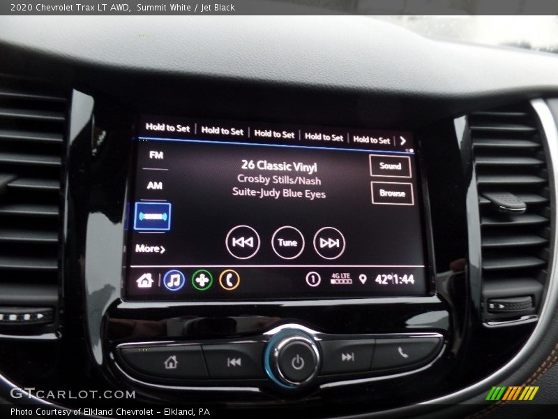 Summit White / Jet Black 2020 Chevrolet Trax LT AWD