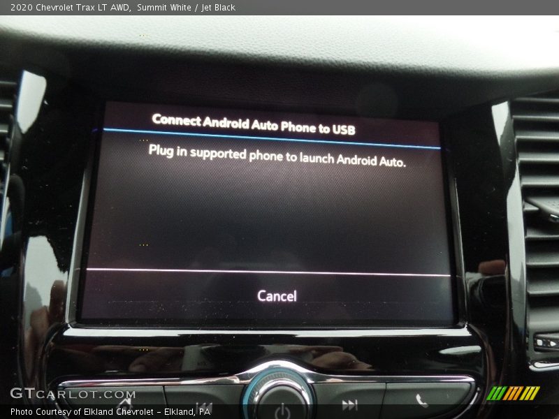 Summit White / Jet Black 2020 Chevrolet Trax LT AWD