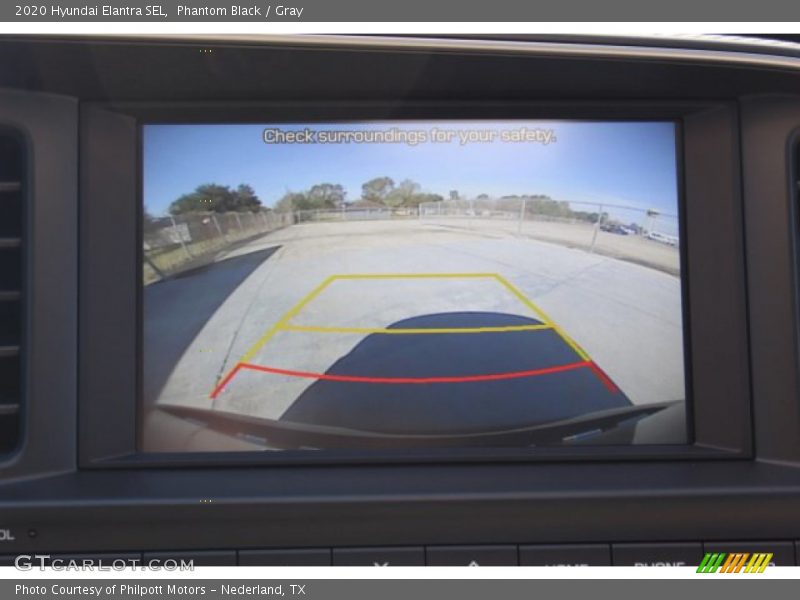 Phantom Black / Gray 2020 Hyundai Elantra SEL