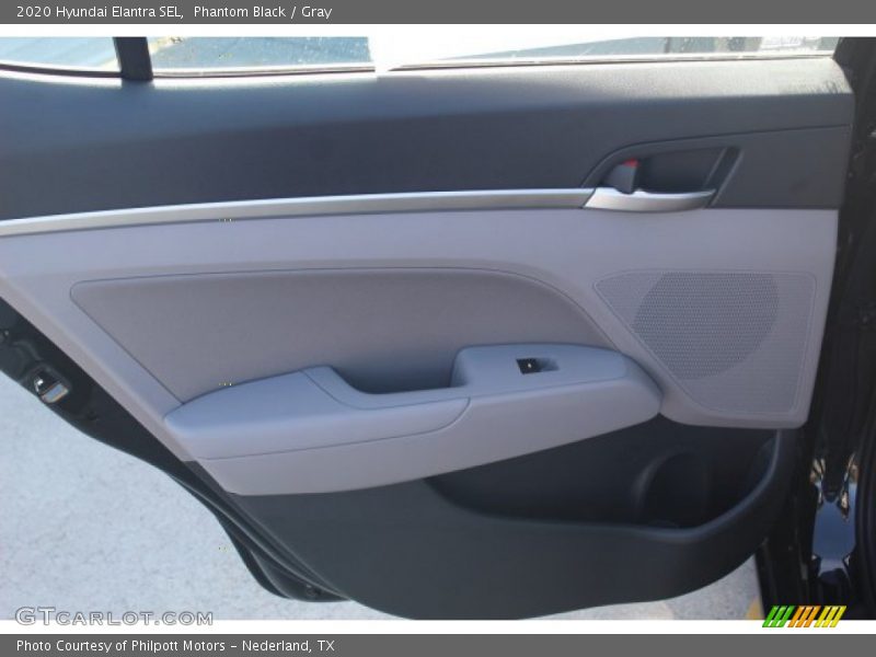 Phantom Black / Gray 2020 Hyundai Elantra SEL