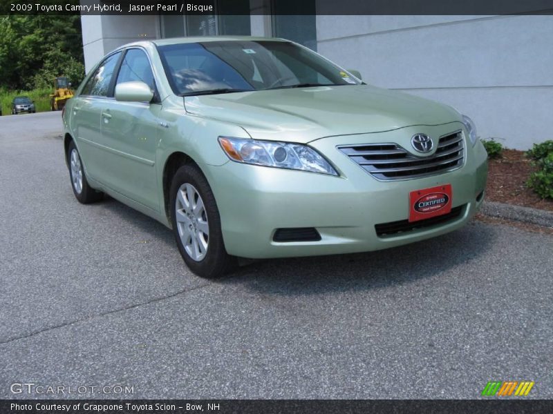 Jasper Pearl / Bisque 2009 Toyota Camry Hybrid