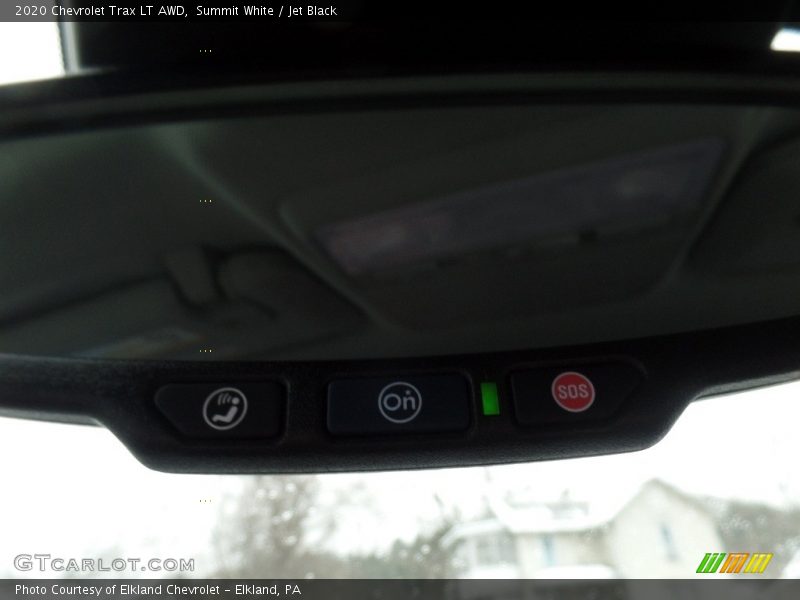 Summit White / Jet Black 2020 Chevrolet Trax LT AWD