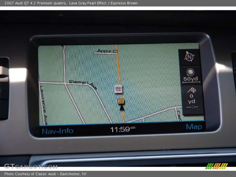 Lava Gray Pearl Effect / Espresso Brown 2007 Audi Q7 4.2 Premium quattro