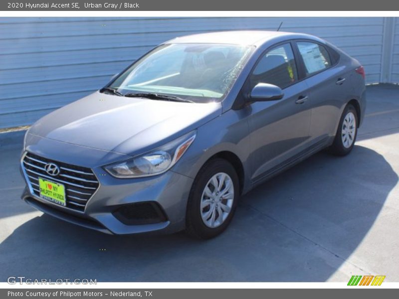 Urban Gray / Black 2020 Hyundai Accent SE