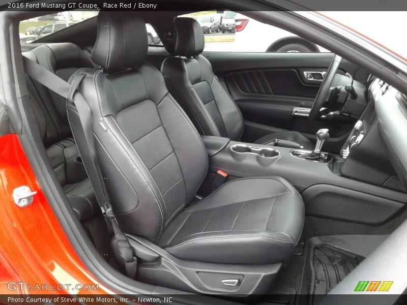 Front Seat of 2016 Mustang GT Coupe