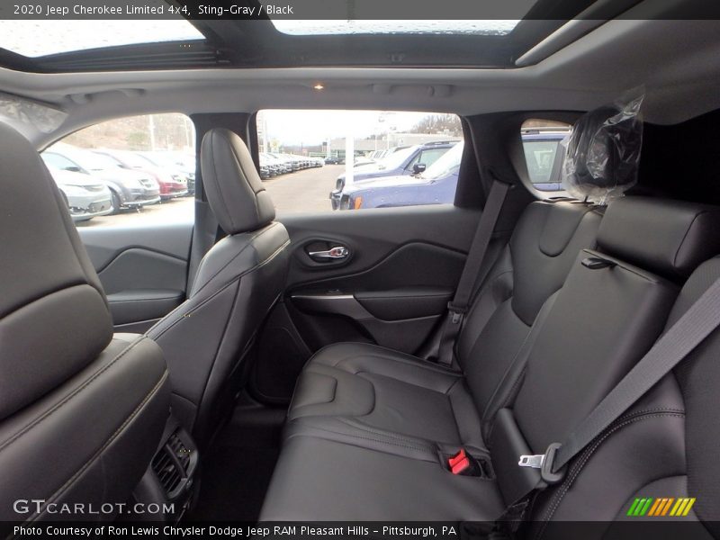 Sting-Gray / Black 2020 Jeep Cherokee Limited 4x4