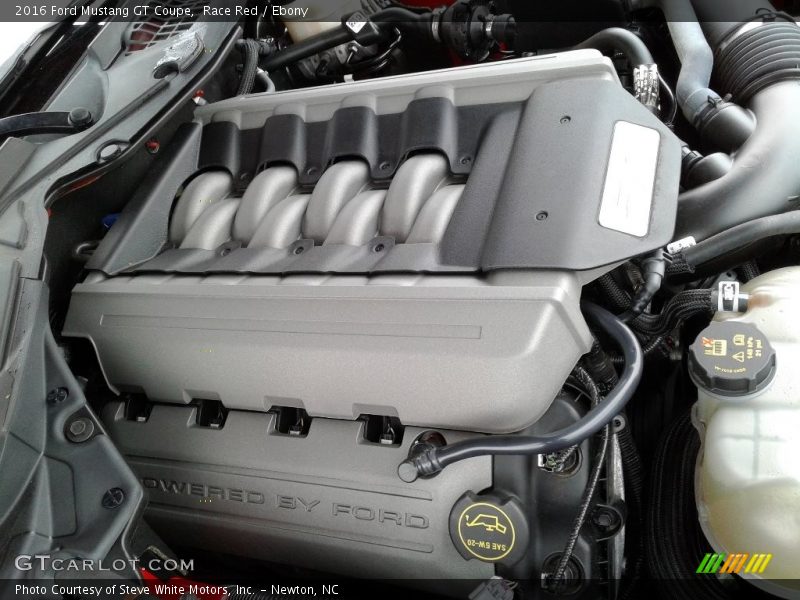  2016 Mustang GT Coupe Engine - 5.0 Liter DOHC 32-Valve Ti-VCT V8