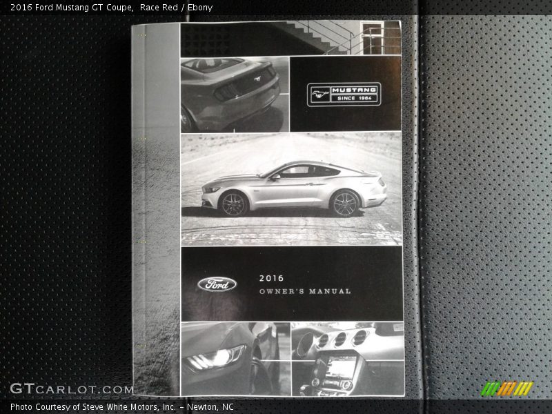 Books/Manuals of 2016 Mustang GT Coupe
