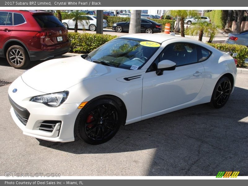 Crystal White Pearl / Black 2017 Subaru BRZ Limited