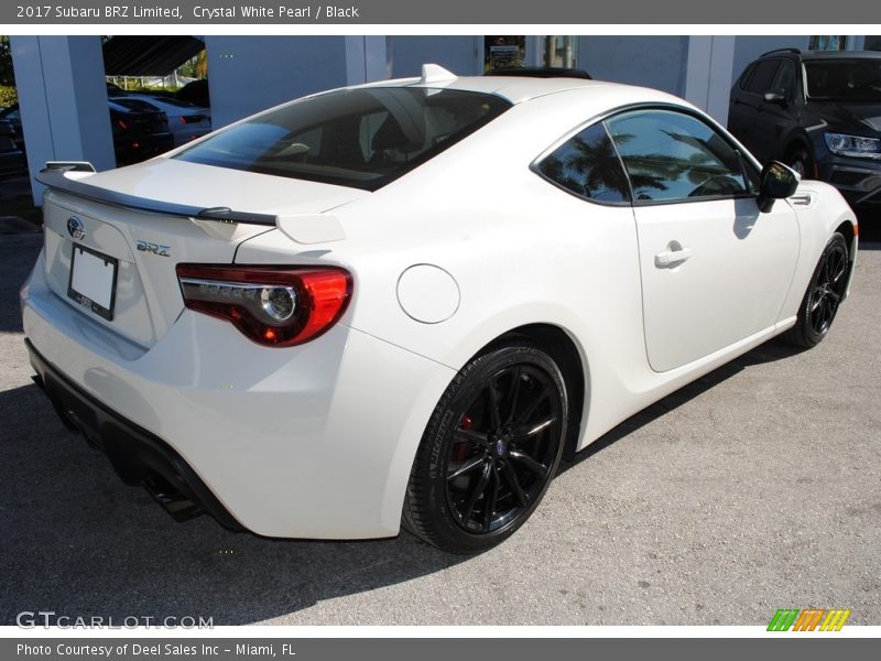Crystal White Pearl / Black 2017 Subaru BRZ Limited