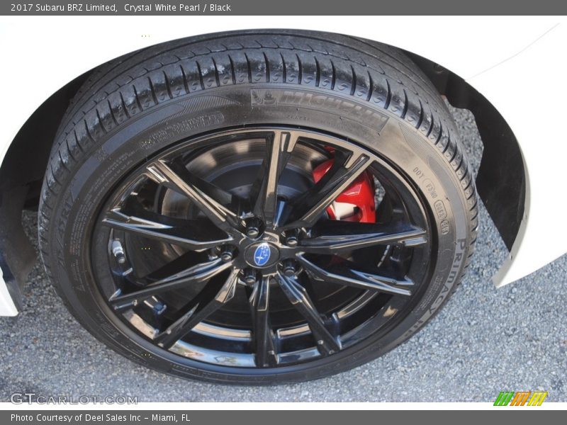 Crystal White Pearl / Black 2017 Subaru BRZ Limited