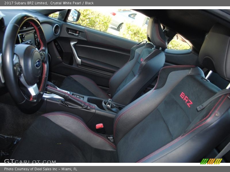 Front Seat of 2017 BRZ Limited