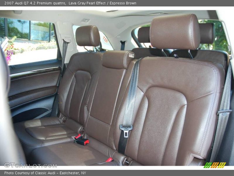Lava Gray Pearl Effect / Espresso Brown 2007 Audi Q7 4.2 Premium quattro