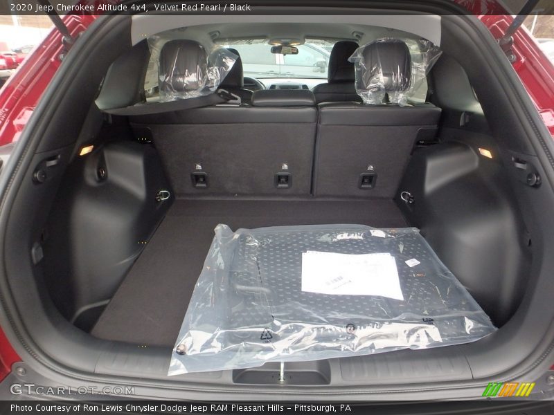 Velvet Red Pearl / Black 2020 Jeep Cherokee Altitude 4x4