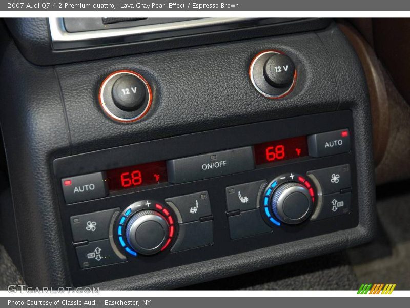 Lava Gray Pearl Effect / Espresso Brown 2007 Audi Q7 4.2 Premium quattro
