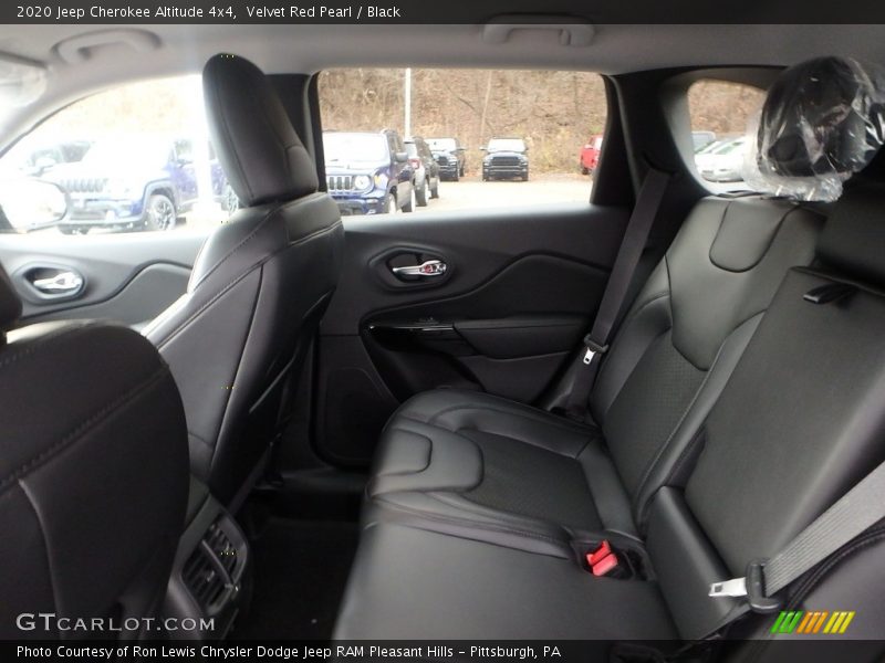 Velvet Red Pearl / Black 2020 Jeep Cherokee Altitude 4x4