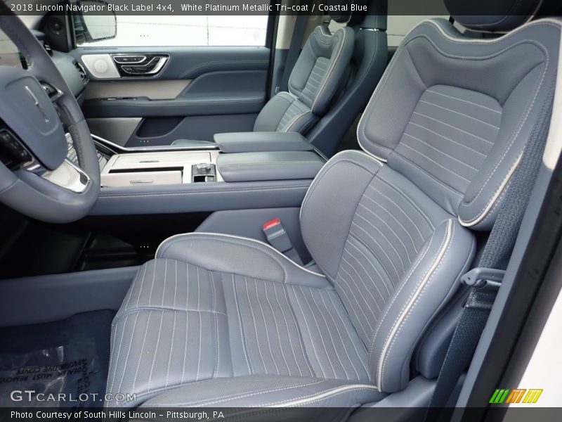 Front Seat of 2018 Navigator Black Label 4x4