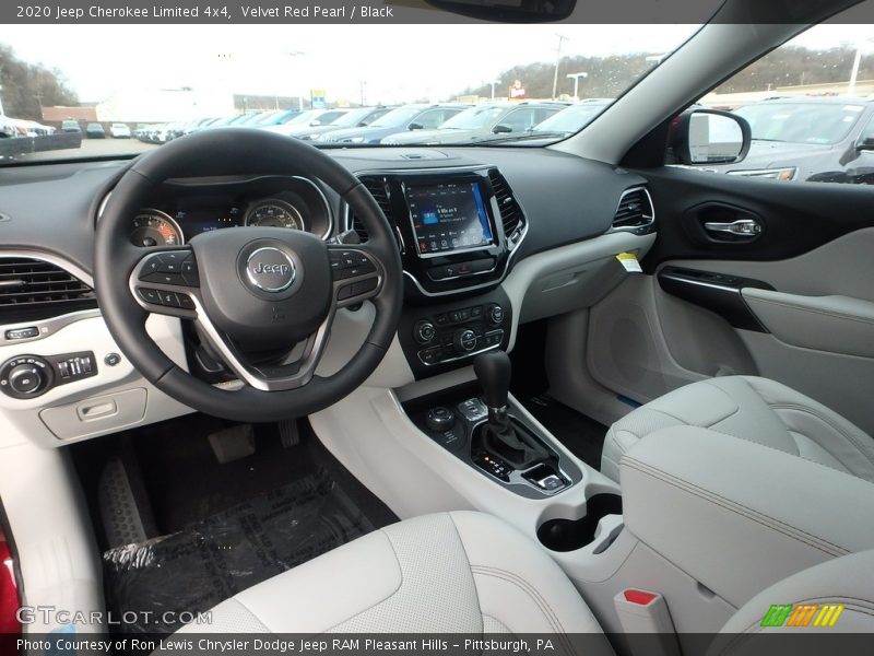Velvet Red Pearl / Black 2020 Jeep Cherokee Limited 4x4