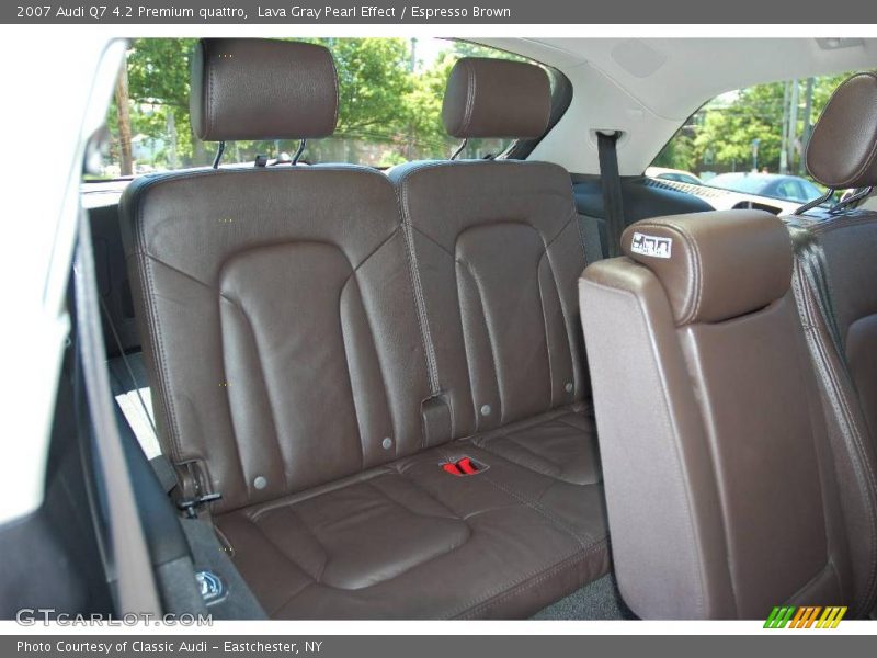 Lava Gray Pearl Effect / Espresso Brown 2007 Audi Q7 4.2 Premium quattro