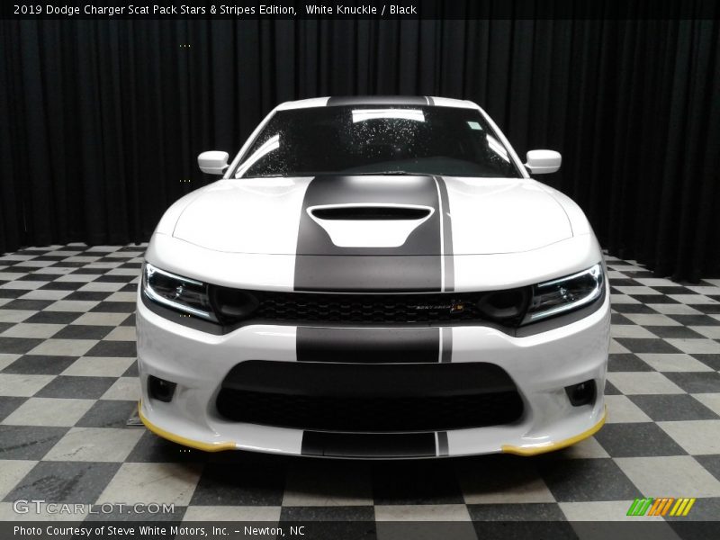 White Knuckle / Black 2019 Dodge Charger Scat Pack Stars & Stripes Edition