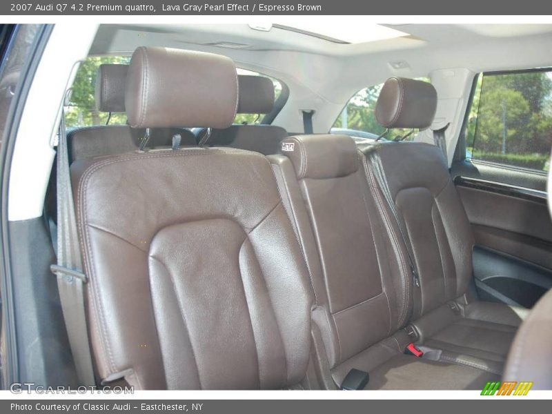 Lava Gray Pearl Effect / Espresso Brown 2007 Audi Q7 4.2 Premium quattro