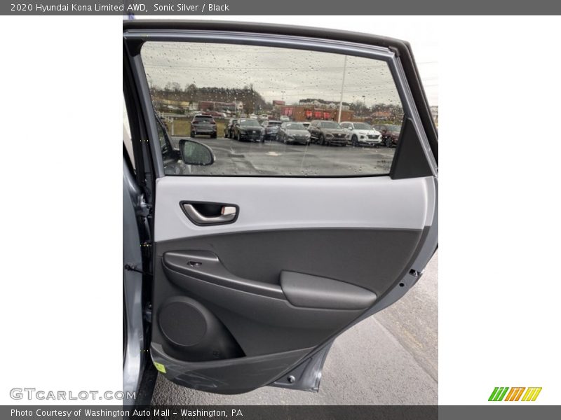Sonic Silver / Black 2020 Hyundai Kona Limited AWD