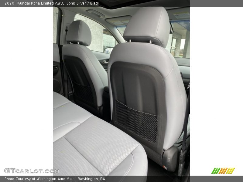 Sonic Silver / Black 2020 Hyundai Kona Limited AWD
