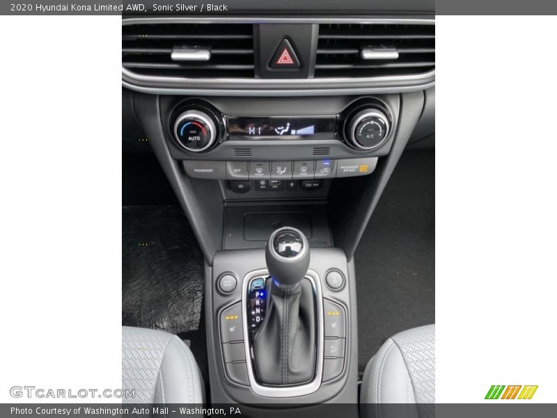 Sonic Silver / Black 2020 Hyundai Kona Limited AWD